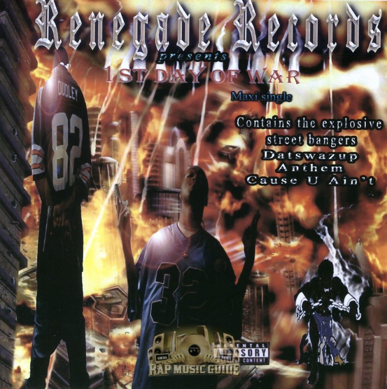 Renegade Records Presents - 1st Day Of War: CD | Rap Music Guide